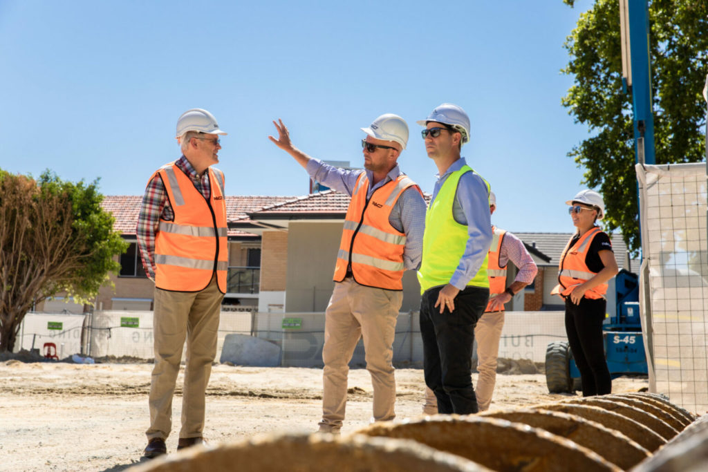 Sod Turning At Grandton In Applecross 3