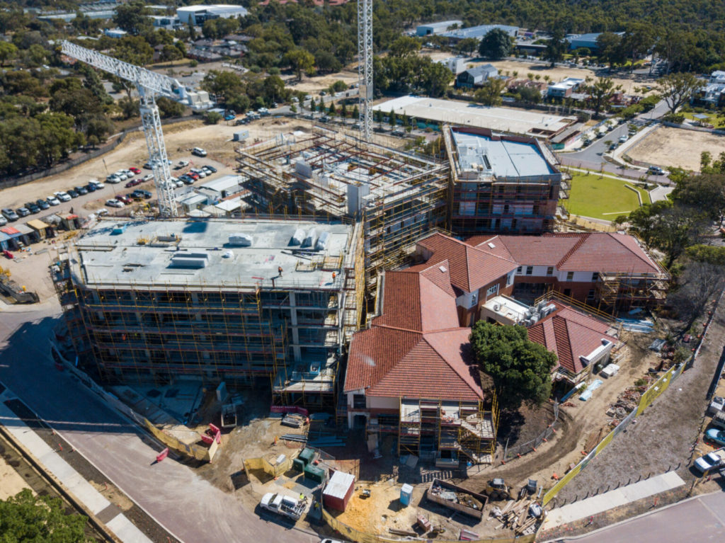 Topping Out At Victoria House In Shenton Park 3